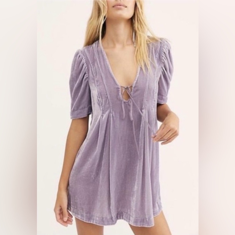 Free People Lavender Top
